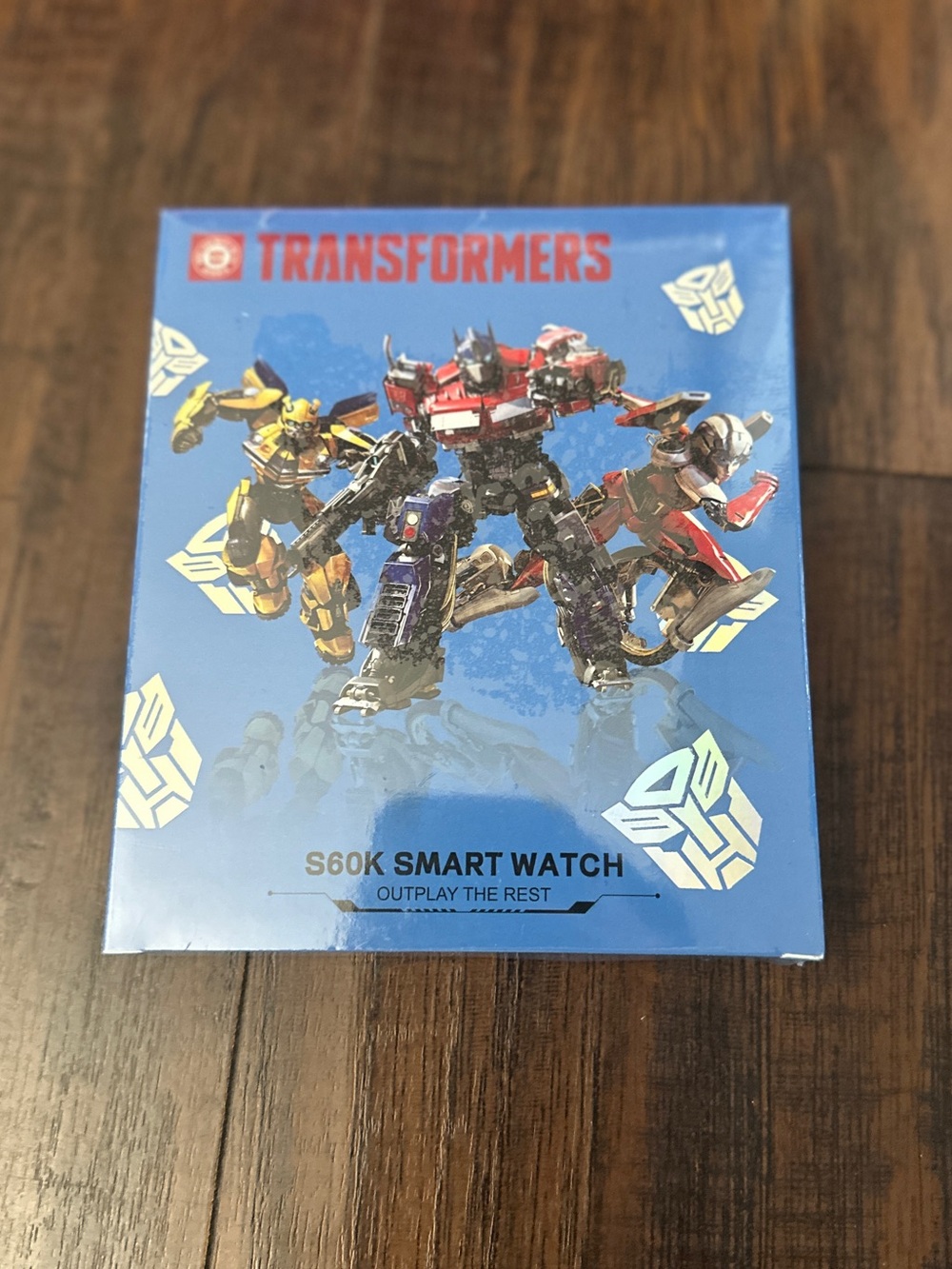 Transformers Black Kids Smart Watch New Sealed